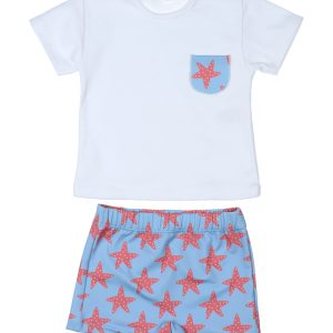 Conjunto baño niño estrellitas