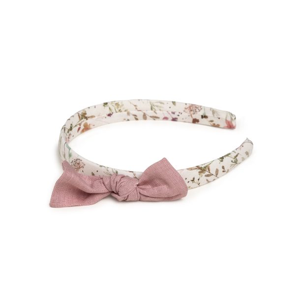 Diadema florecitas malva "Familia Siroco" JULIANA